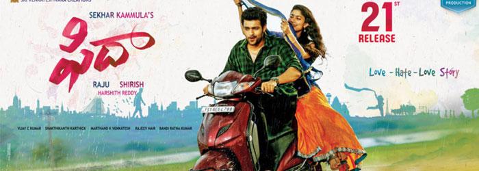 Fidaa 1st Day Collections