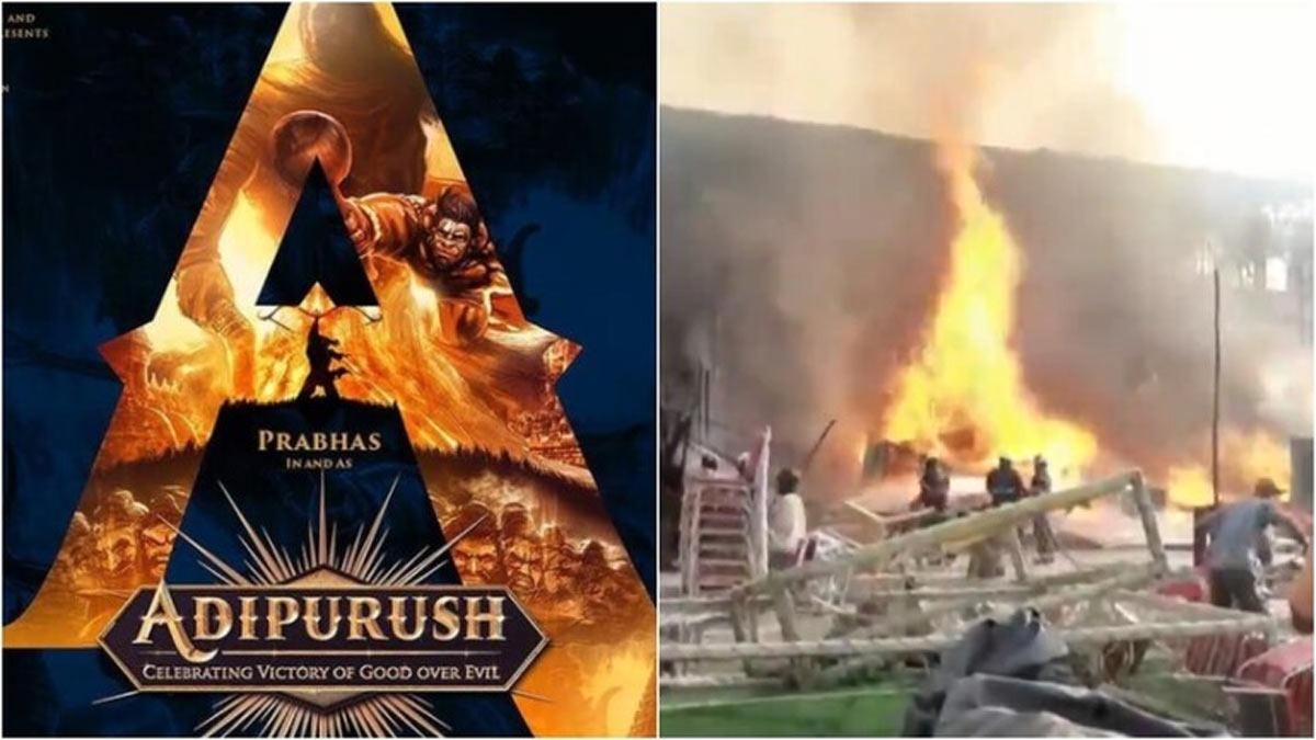Breaking! Fire Erupts On Prabhas' Adipurush Sets