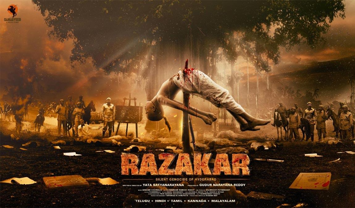 Razakar First Look Launched In The Presence Of Esteemed Guests
