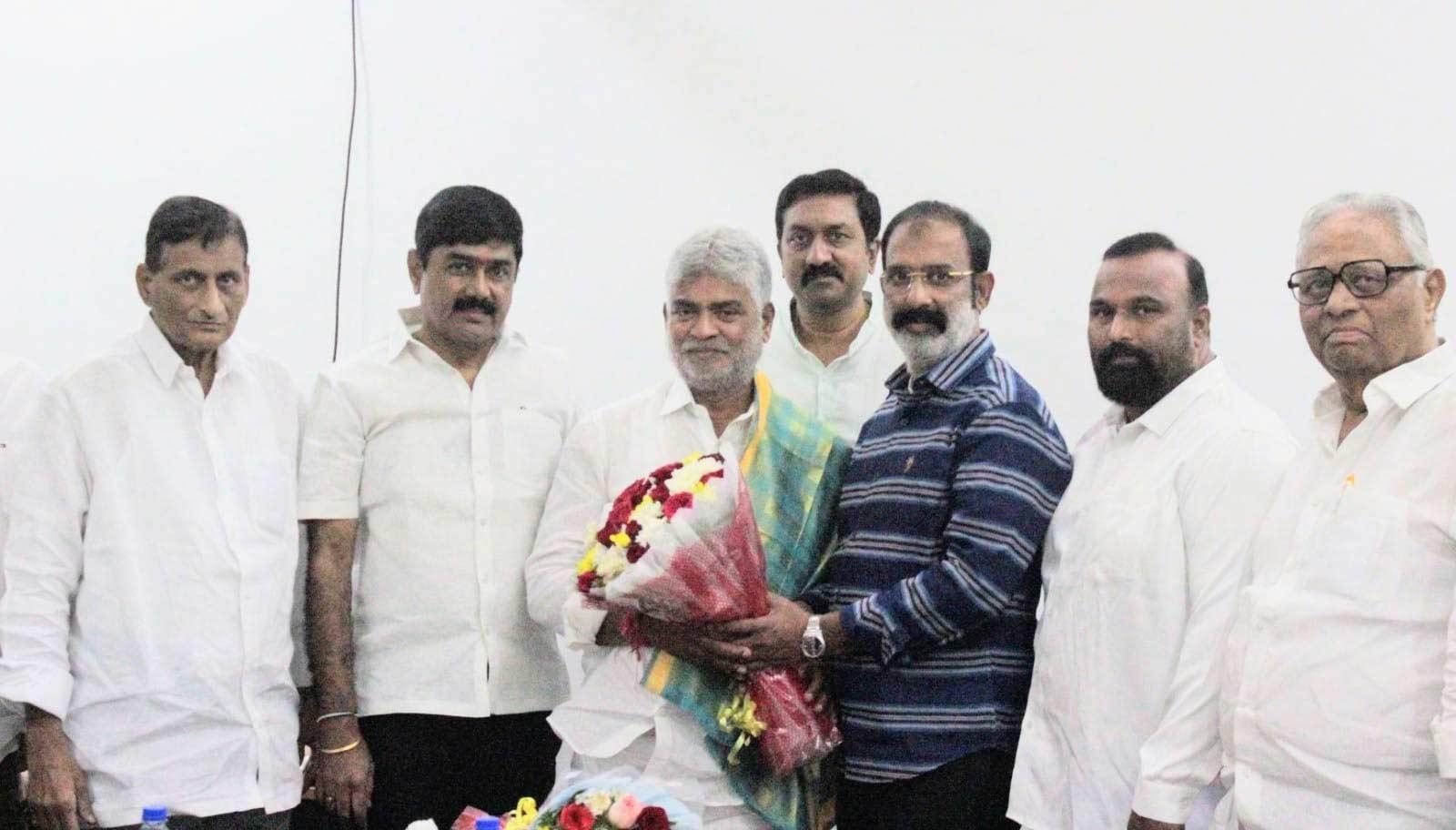 FNCC members honored Gaddam Prasad Kumar