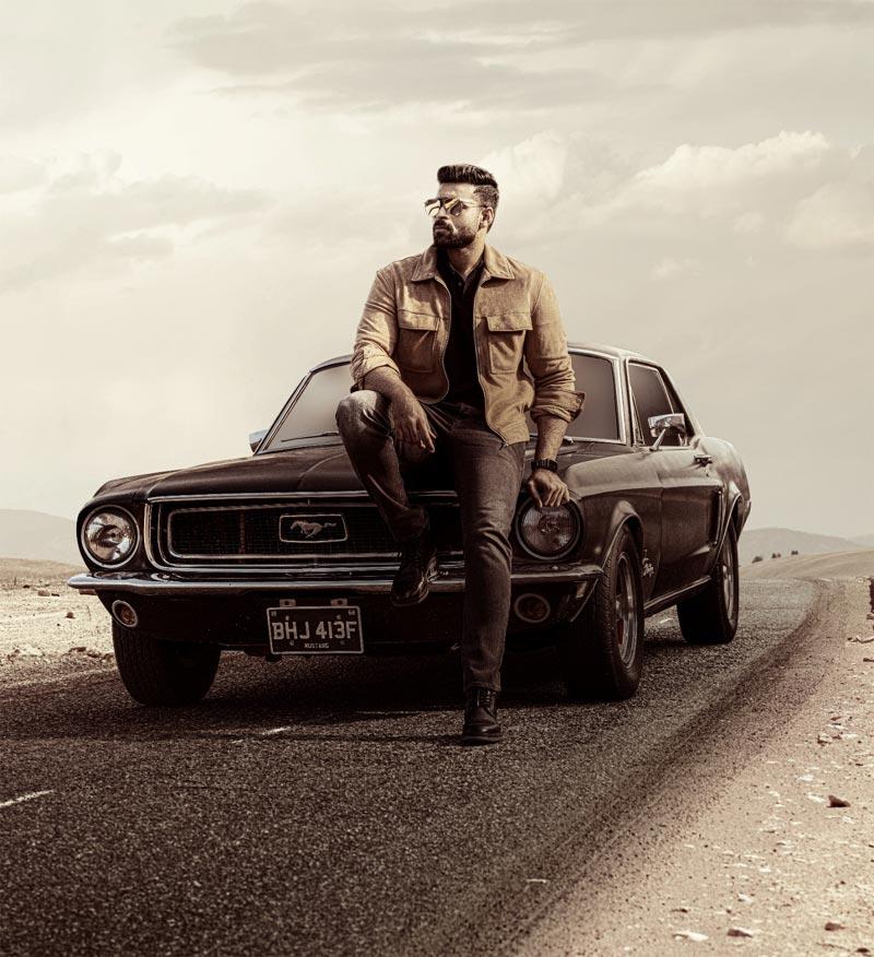 Retro Car In Gandeevadhari Arjuna Becomes A Talking Point