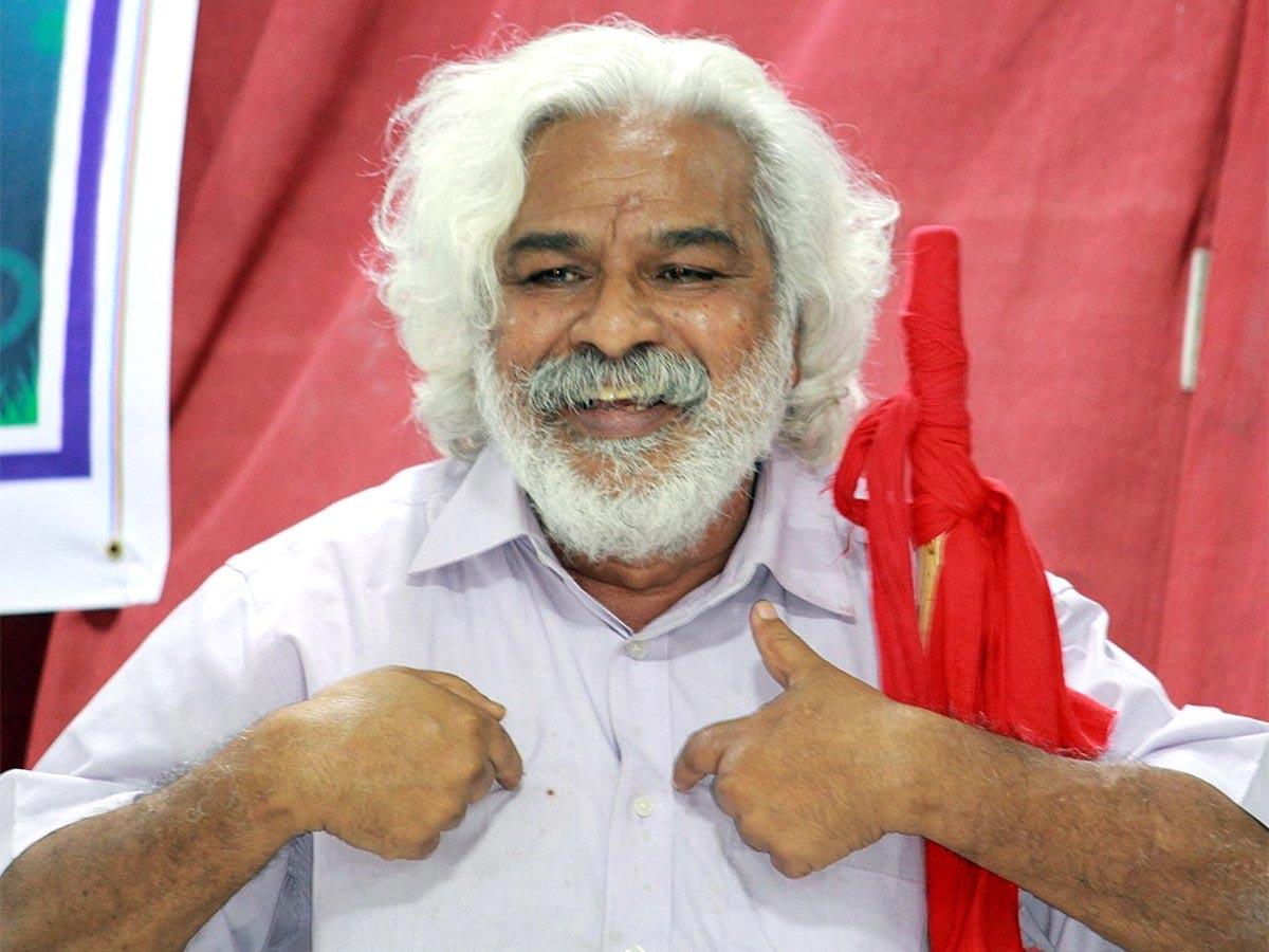 Popular folk singer Gaddar breathes his last