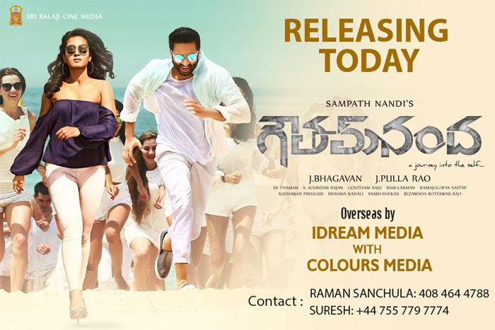 Releasing Today: Gopichand As Goutham Nanda