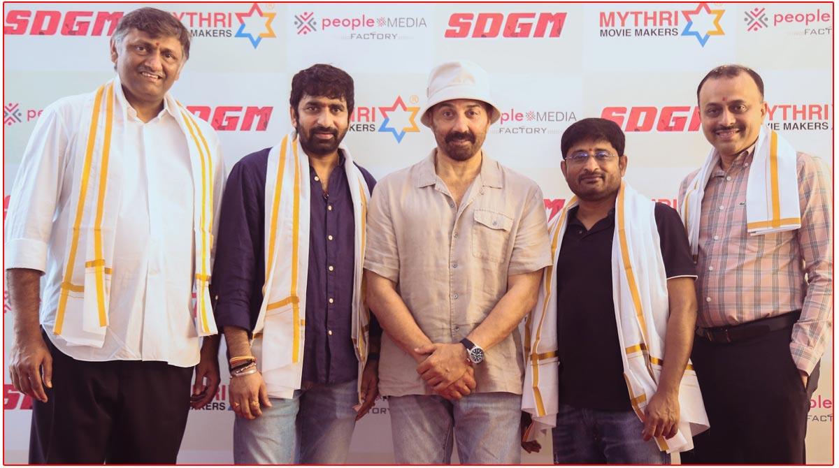 Sunny Deol - Gopichand Malineni Project Gets A Powerful Title
