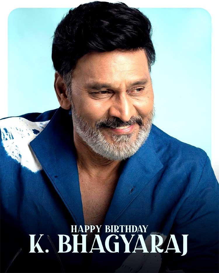 Happy Birthday To Renowned Filmmaker Bhagyaraj