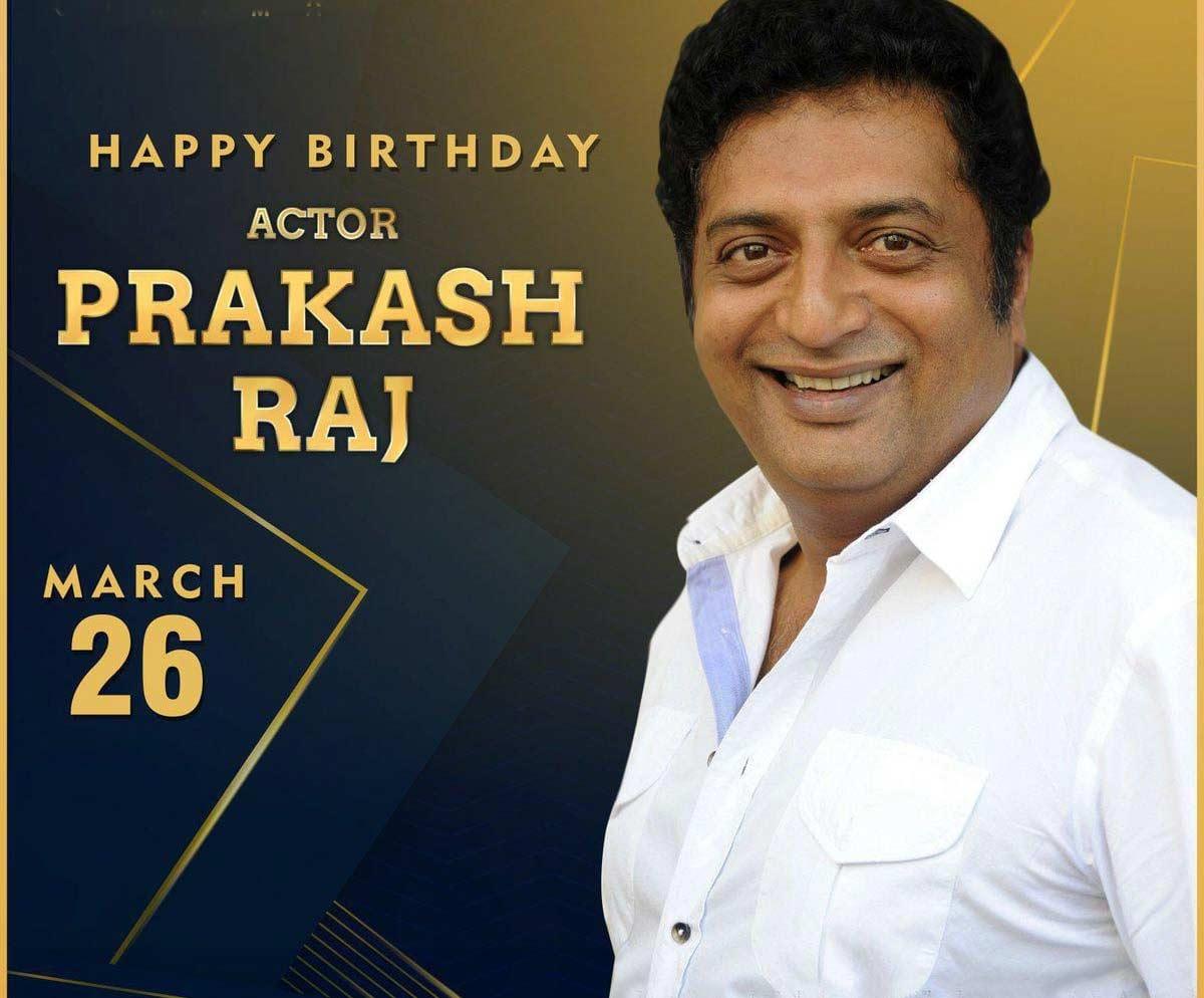 Prakash Raj : Versatile &amp; Multi-faceted
