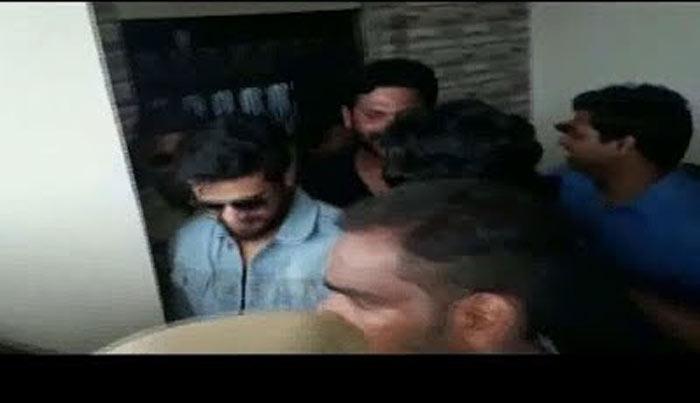 Nikhil Struck In Gym Lift