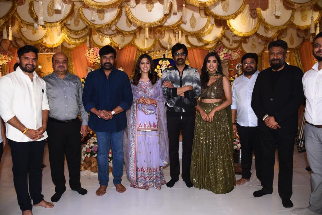 'Tiger Nageswara Rao' Launched Grandly