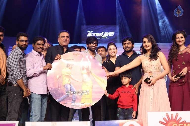 Highlights of 'Bengal Tiger' Audio Launch