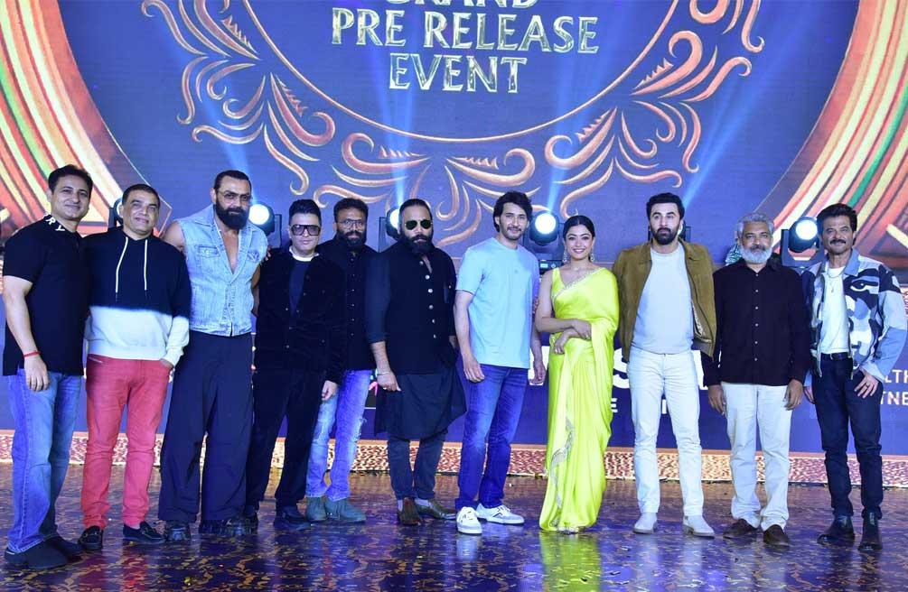 Animal pre release event celebrated extravagantly