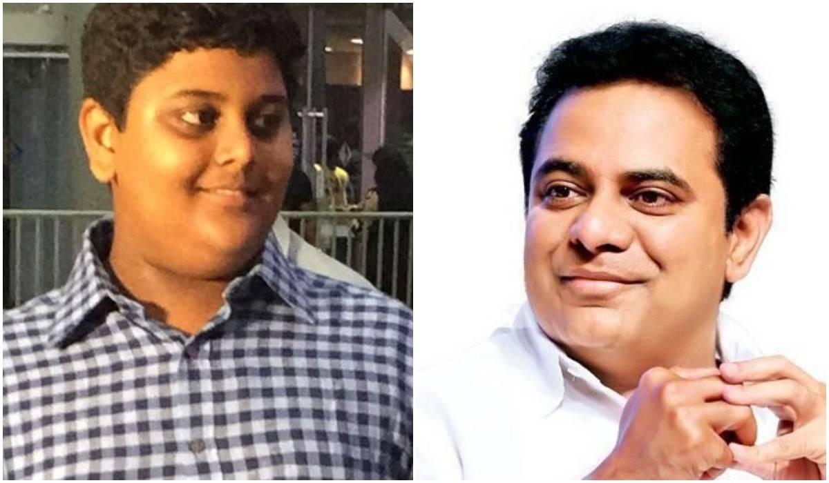 KTR's Son Himanshu's Viral Video