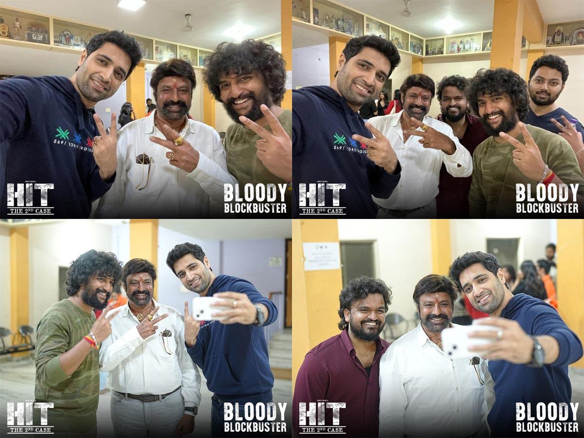 Nandamuri Balakrishna watches HIT 2