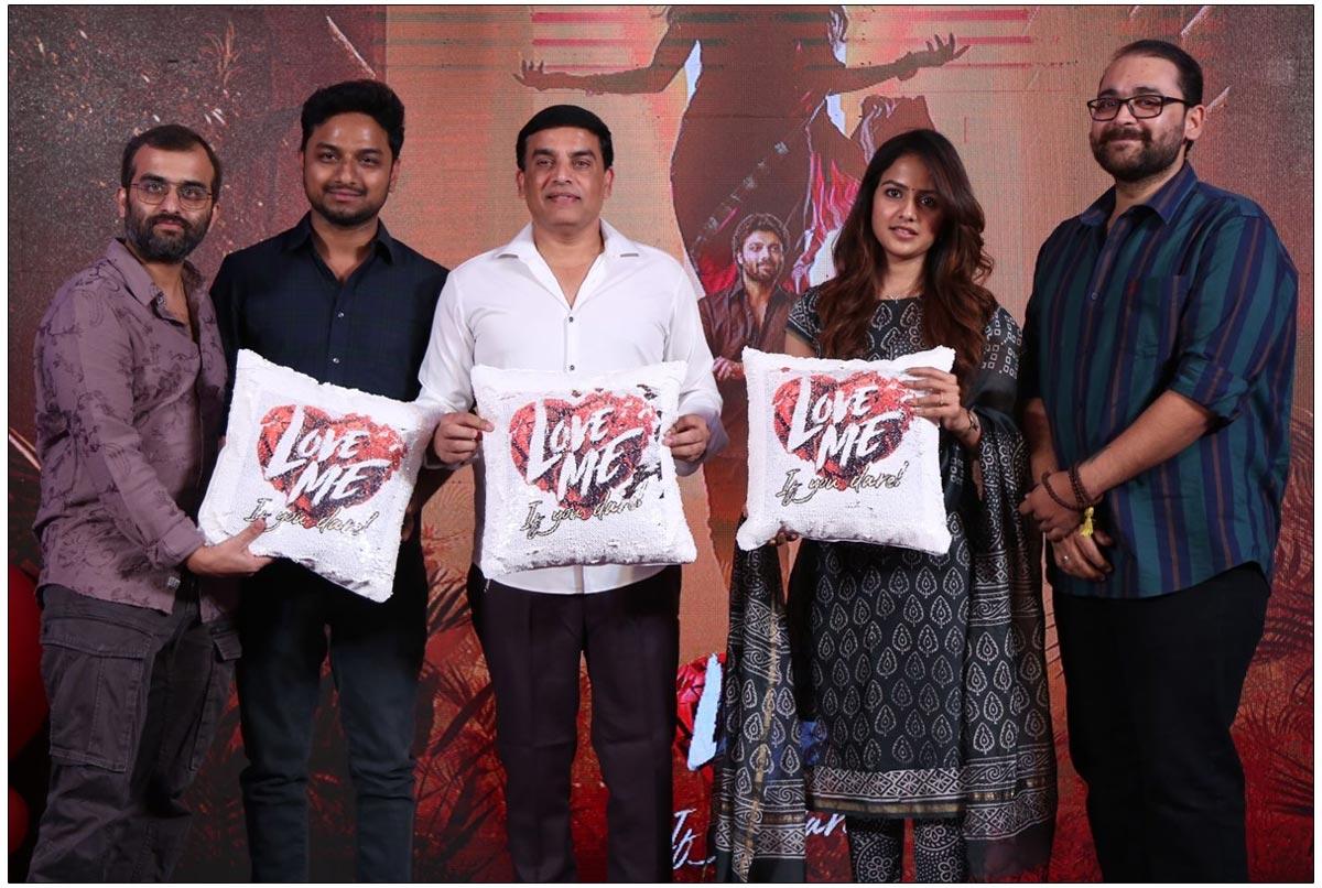 I Got Arya Vibes When I heard the story of Love Me: Dil Raju at the title launch event