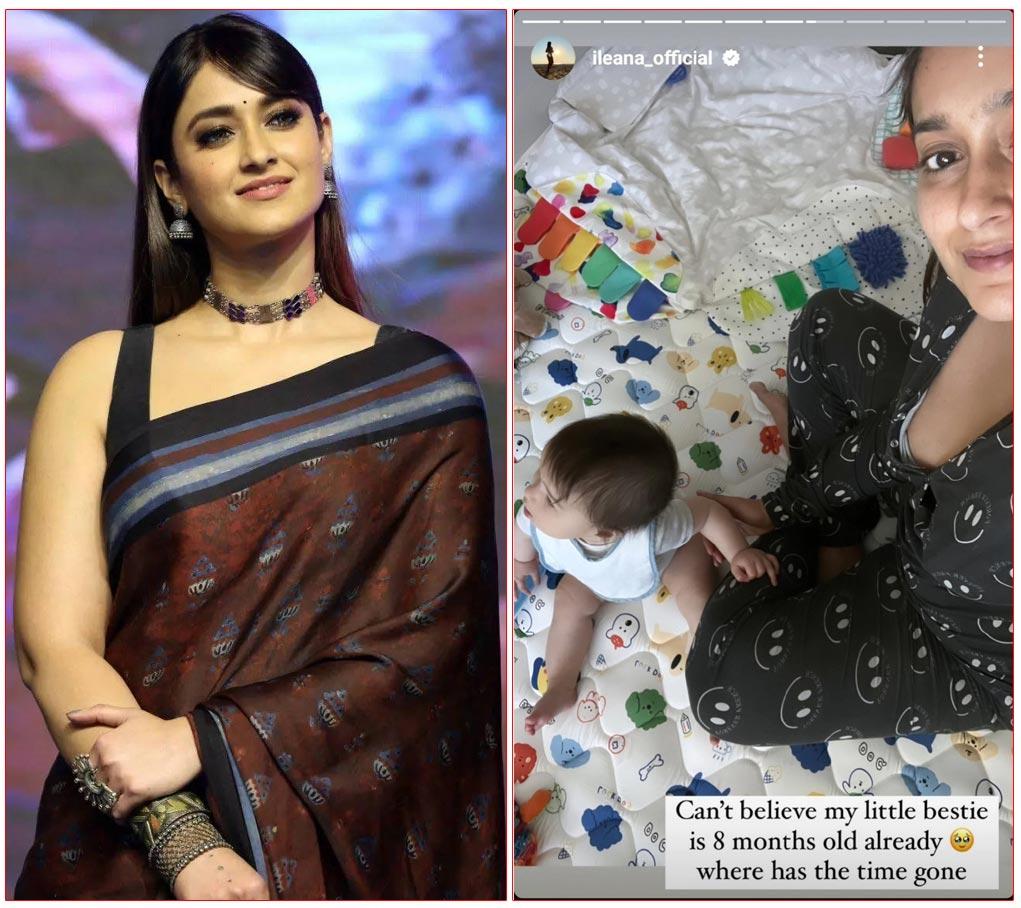 Ileana Latest Selfie With Her Son Touching Everyone Hearts