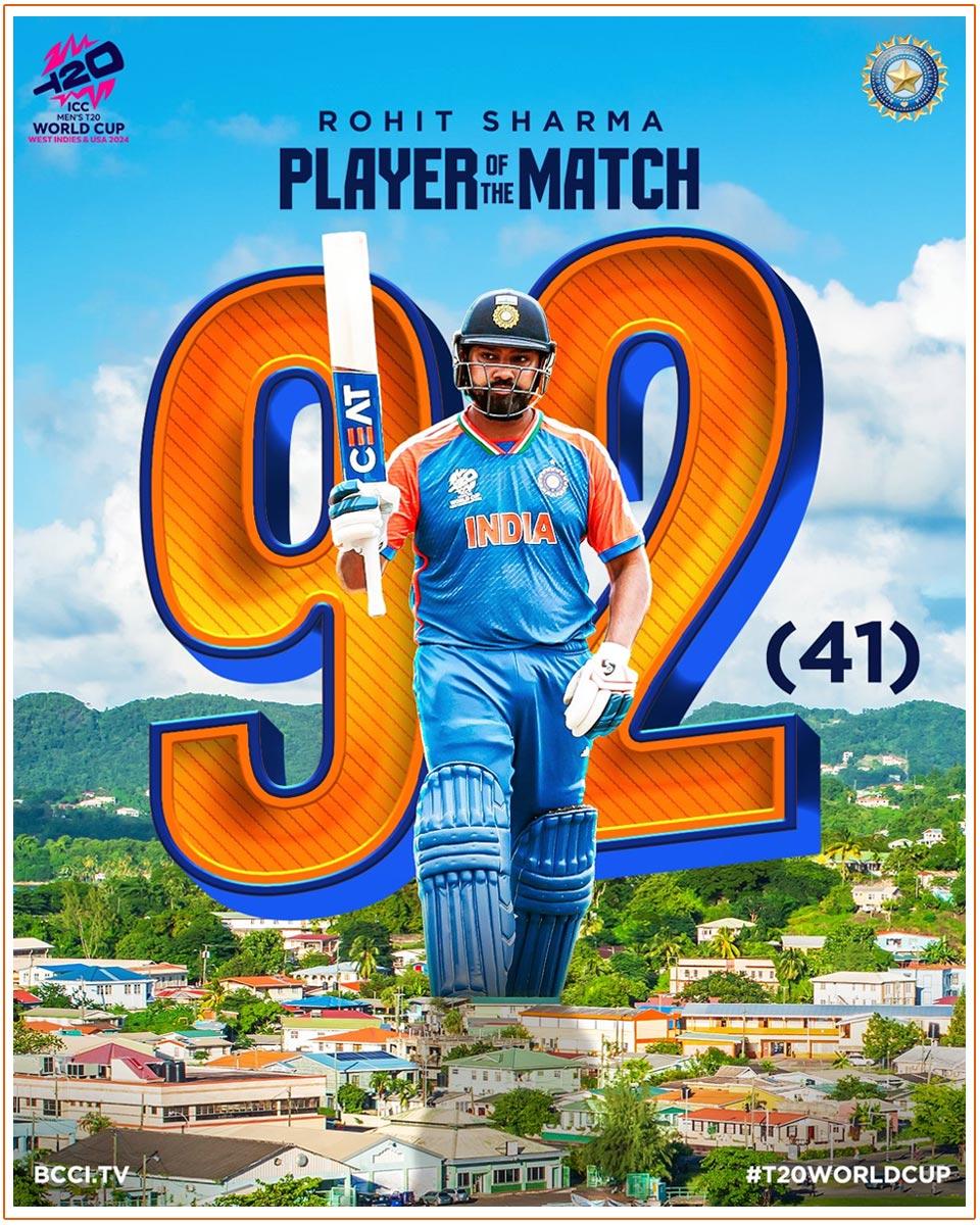 Rohit Sharma Takes Revenge Against Aus, Powers India Into Semis In T-20 WC