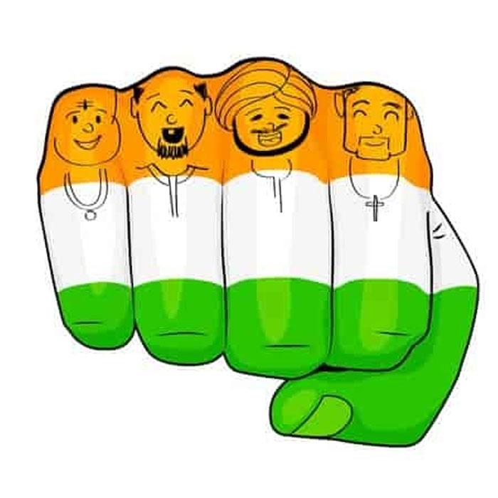 Corona Witnesses India's Unity