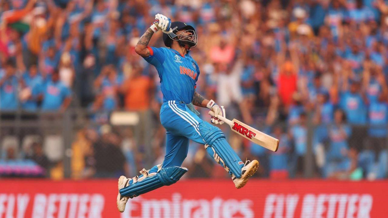 Indian batsmen blast NZ bowlers in WC 2023 semis