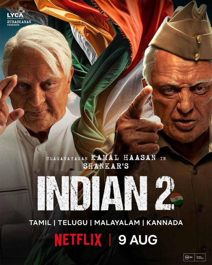 Indian 2 readies for OTT streaming.