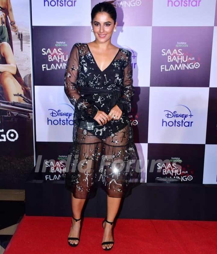 Isha Talwar blows in black