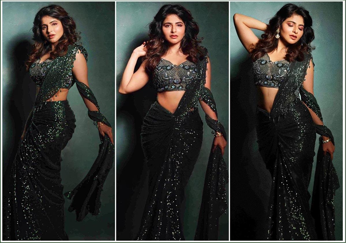 Iswarya Menon Mesmerise In Green Attire