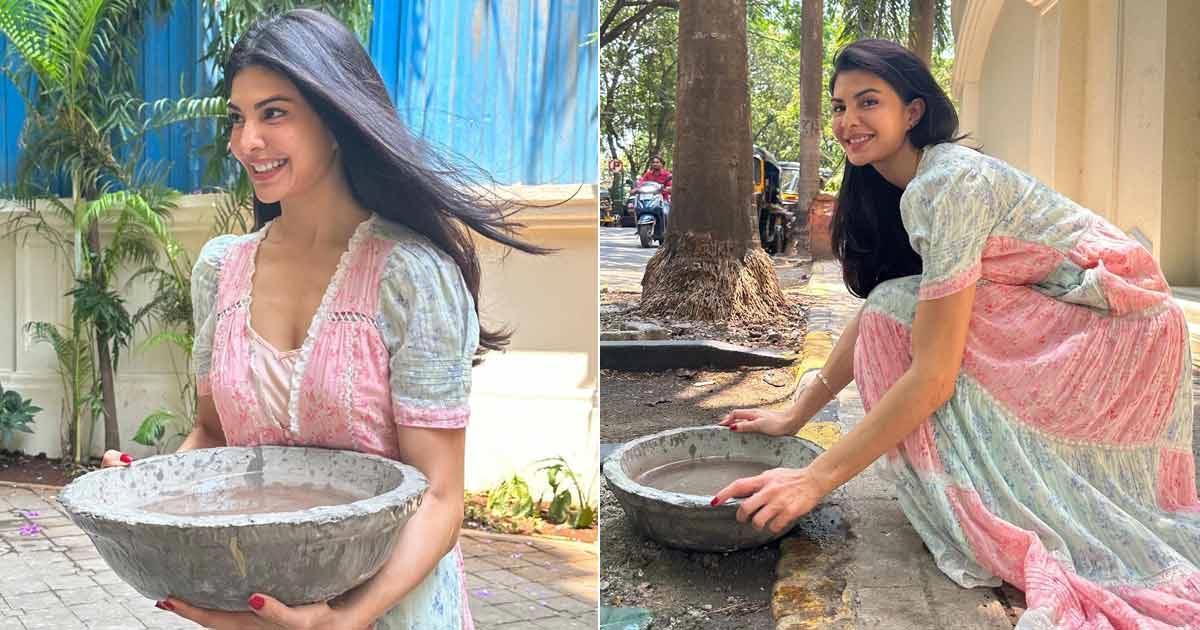 Jacqueline Fernandez noble gesture for Animal