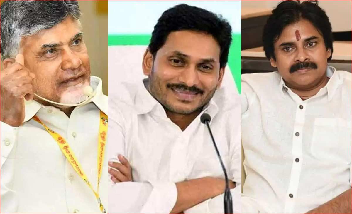 Jagan starts batting, can Chandrababu Naidu, Pawan Kalyan catch