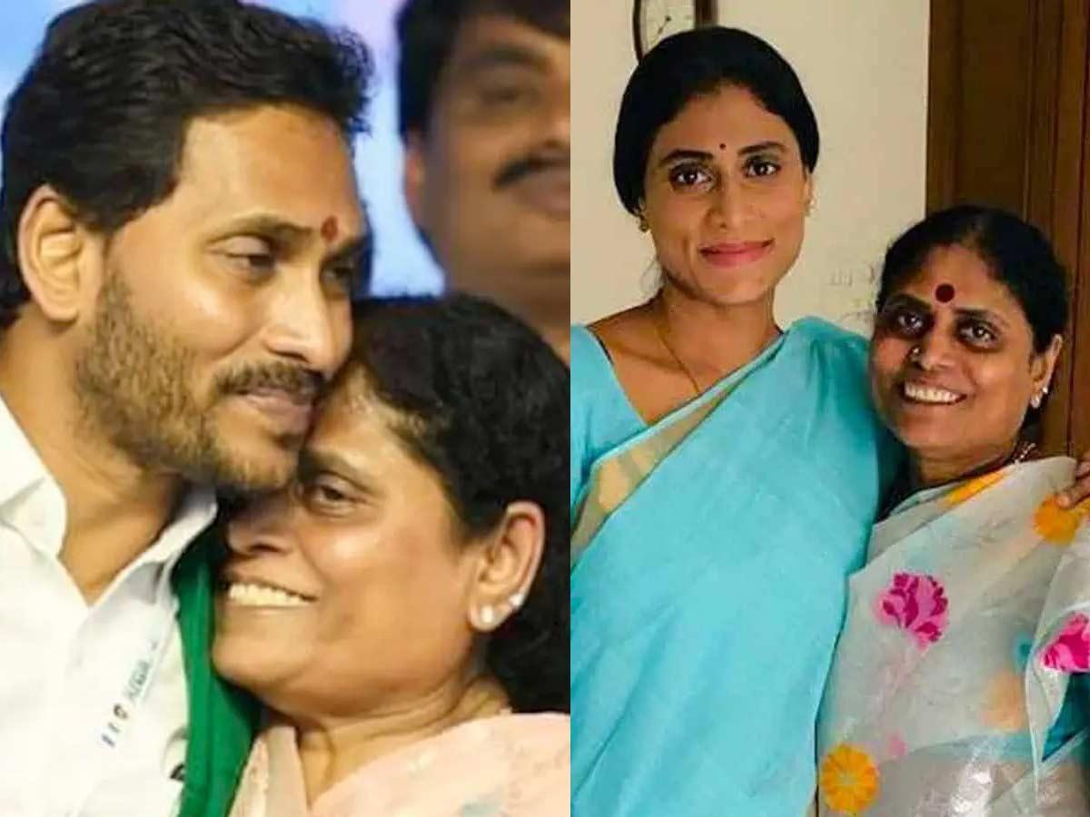 Vijayamma leaves to US amidst Jagan vs Sharmila clash