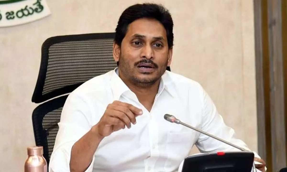 Jagan sets aside everything, presses poll button