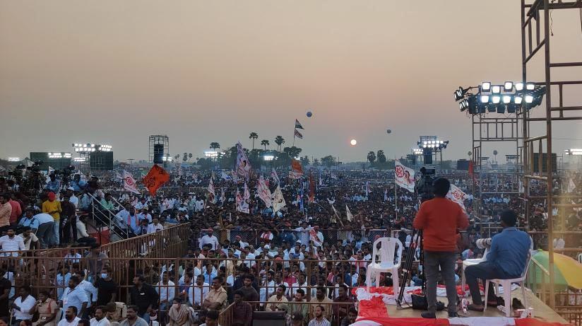 All eyes are on Pawan Kalyan Fiery Speech
