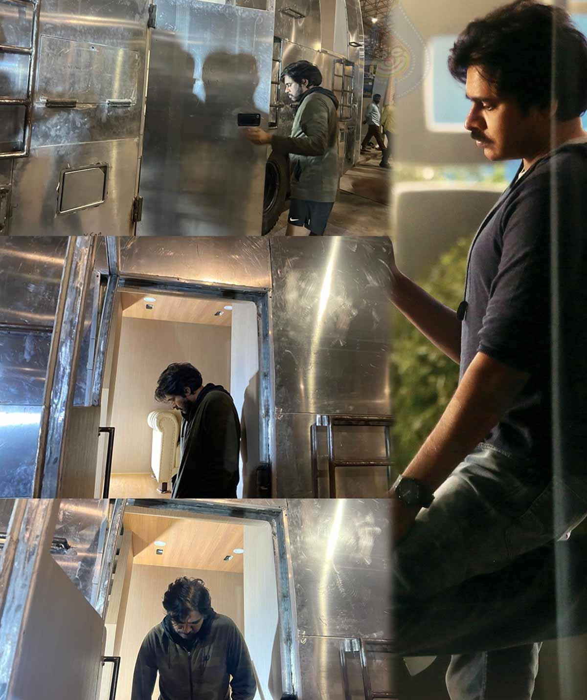 Pawan Kalyan checks the horsepower