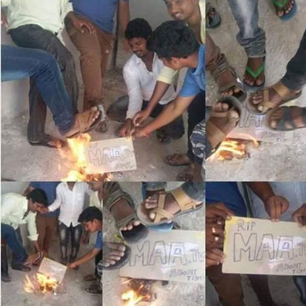 Janatha Garage in MAA, Fans Angry