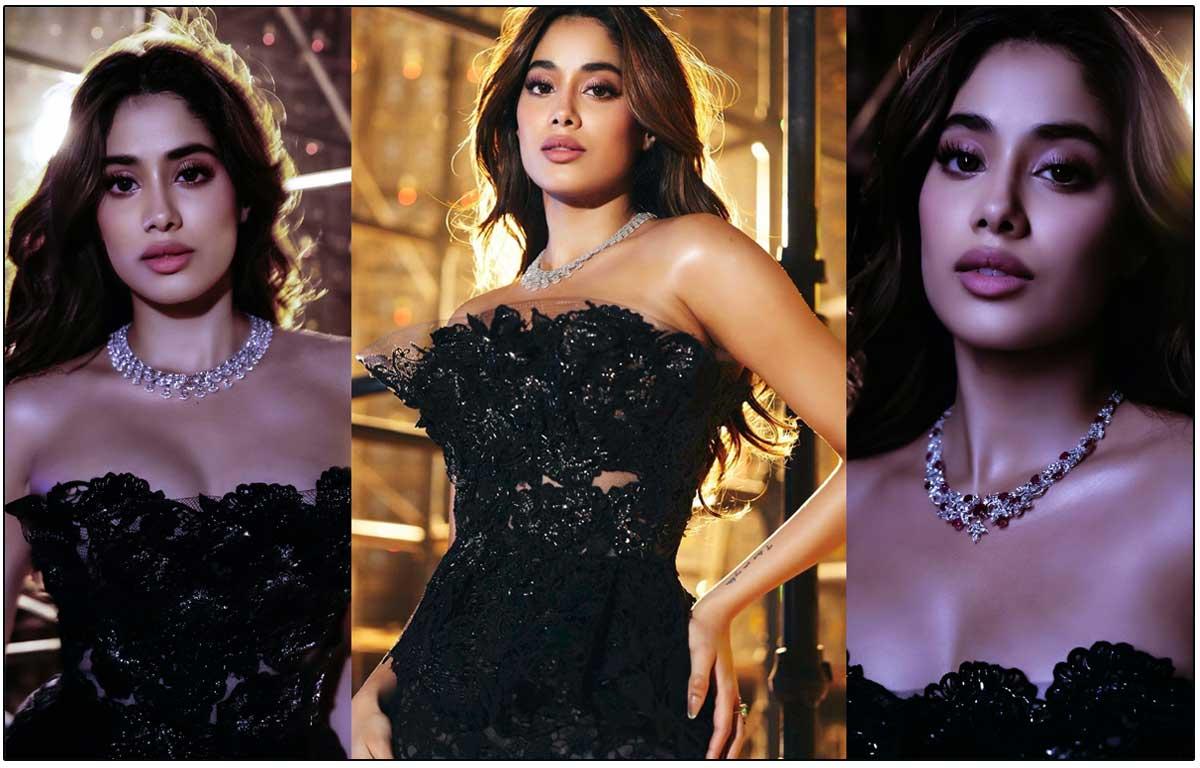 Gorgeous Janhvi Kapoor at Filmfare event