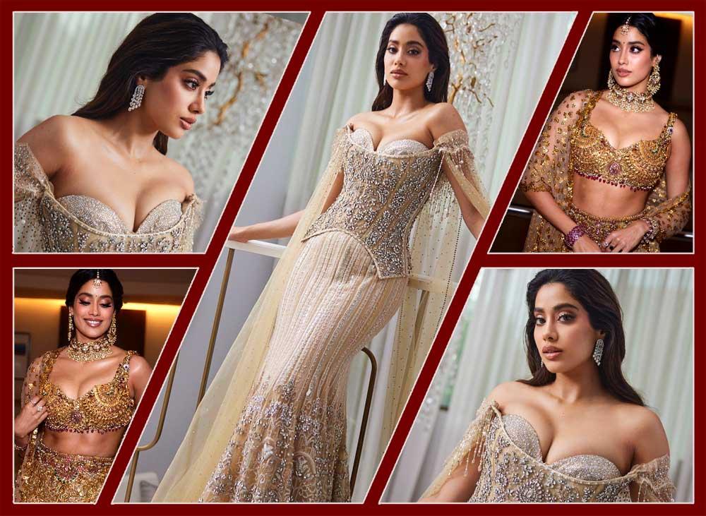 Janhvi Kapoor gives joy with her curves
