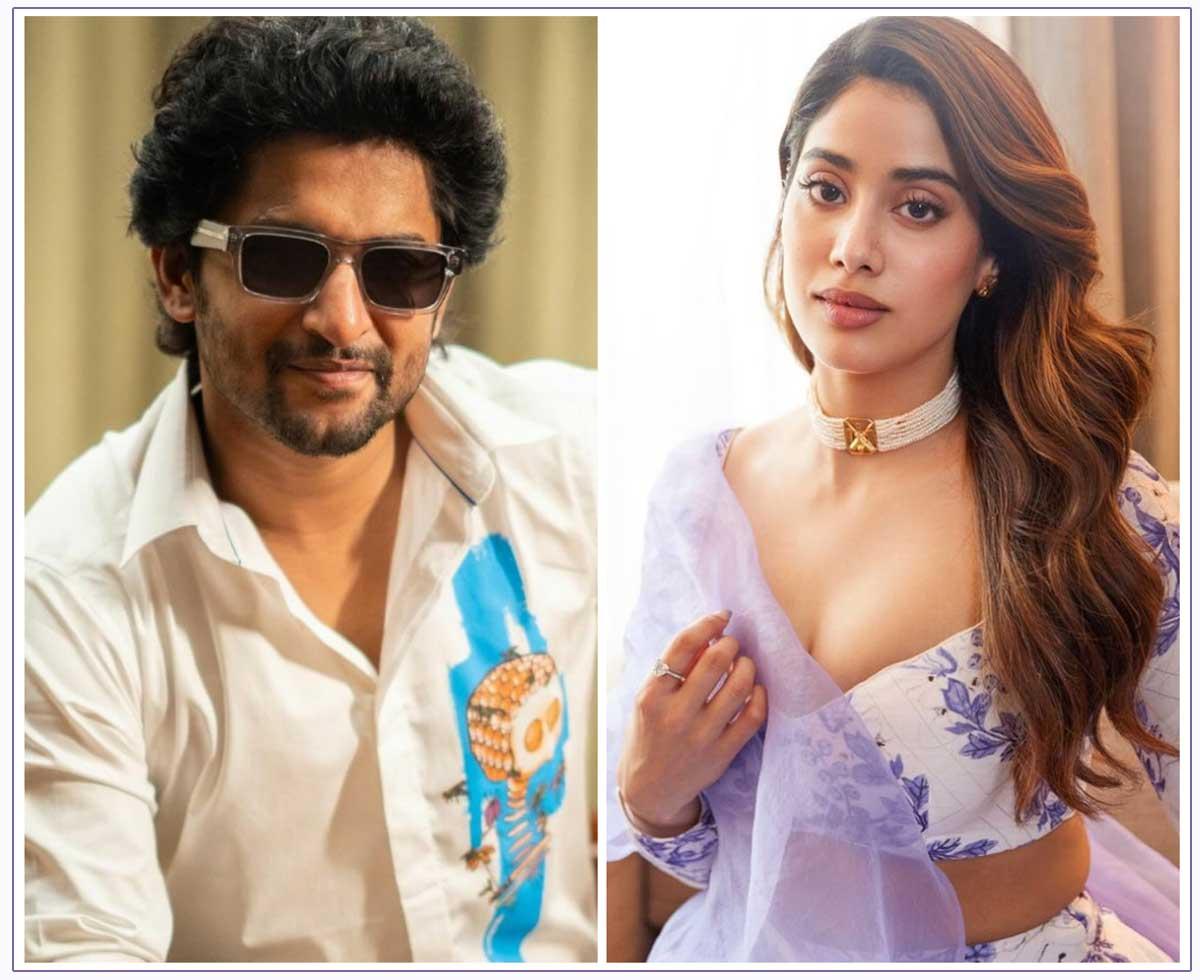Nani to romance Janhvi Kapoor in his next