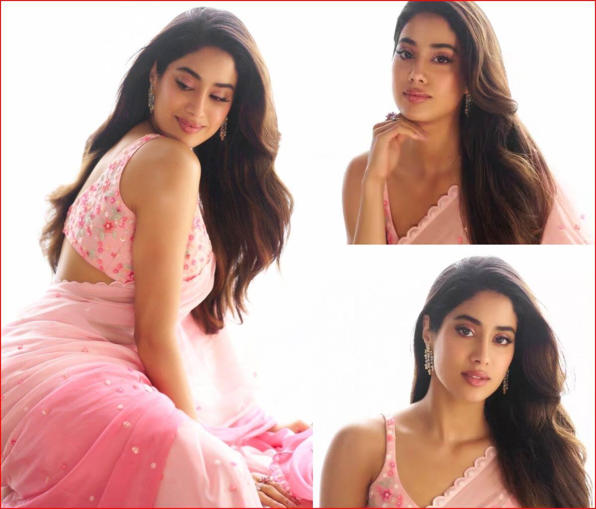 Janhvi Kapoor pulsates in pink