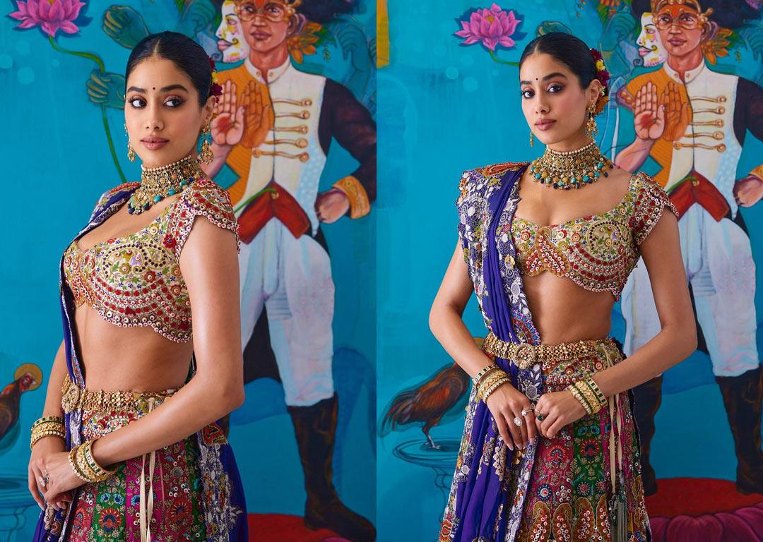Janhvi Kapoor radiates in lehenga