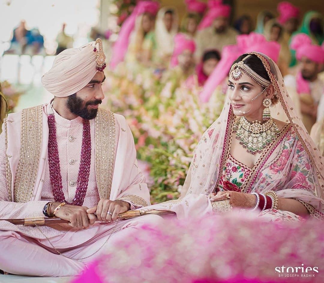 Jasprit Bumrah Gets Hitched