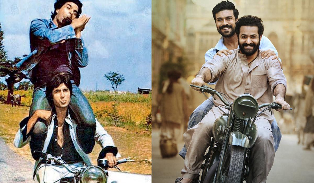 RRR compared to Sholay