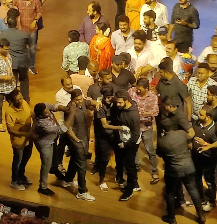 NTR delights the fan who grabbed him