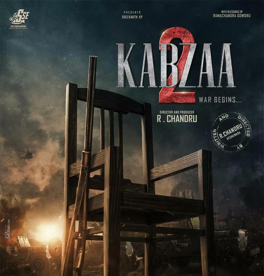 Kabzaa 2 Announced With A Poster