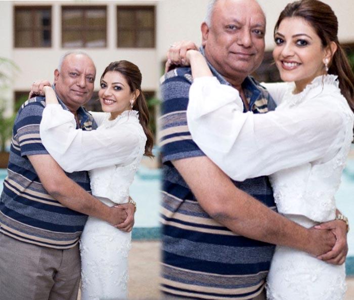 Such a Lovely Papa, Kajal!