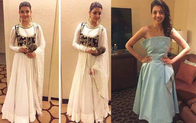 Kajal Frustration Seen in Her Looks!