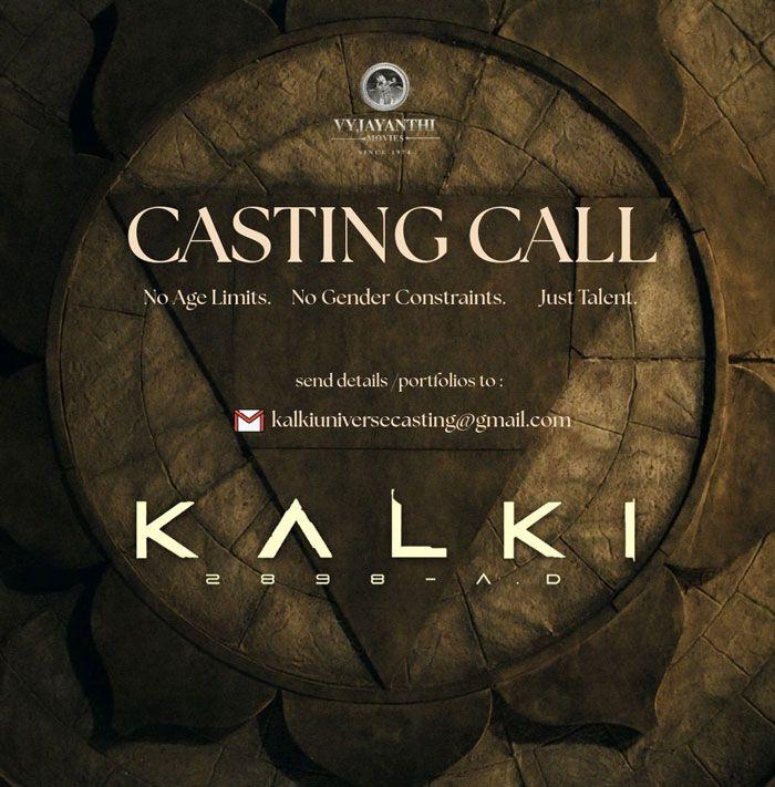 Kalki 2898 AD makers offer to aspirants