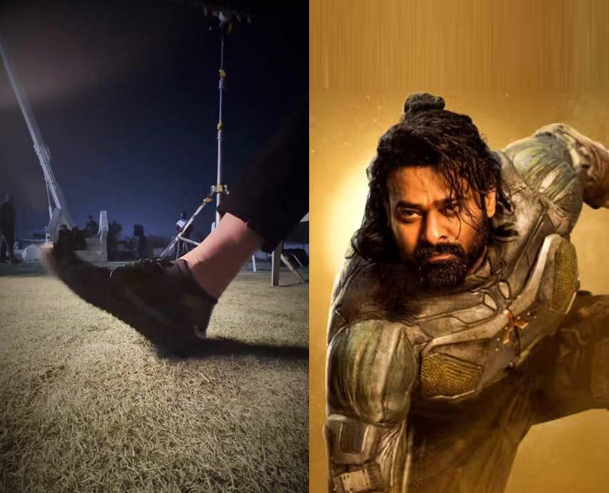 Prabhas warming for Ta Takkara Takka Takkara in Kalki 2898 AD