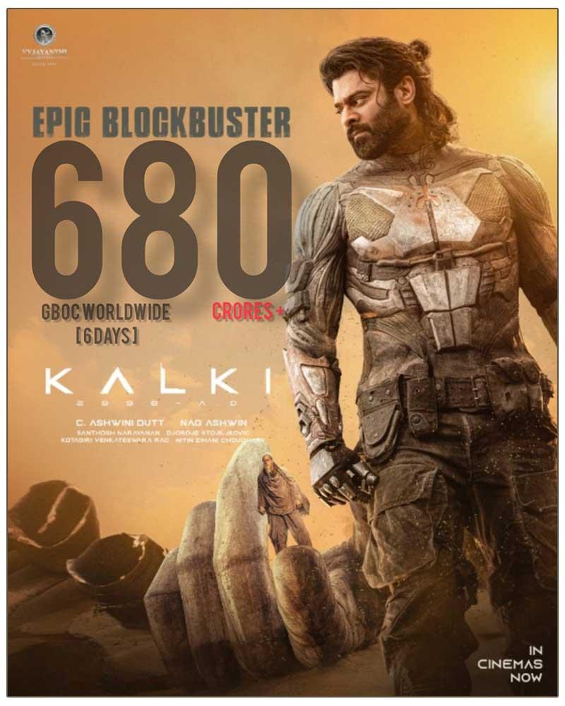 Kalki 2898 AD 6 Days Worldwide Boxoffice Collections