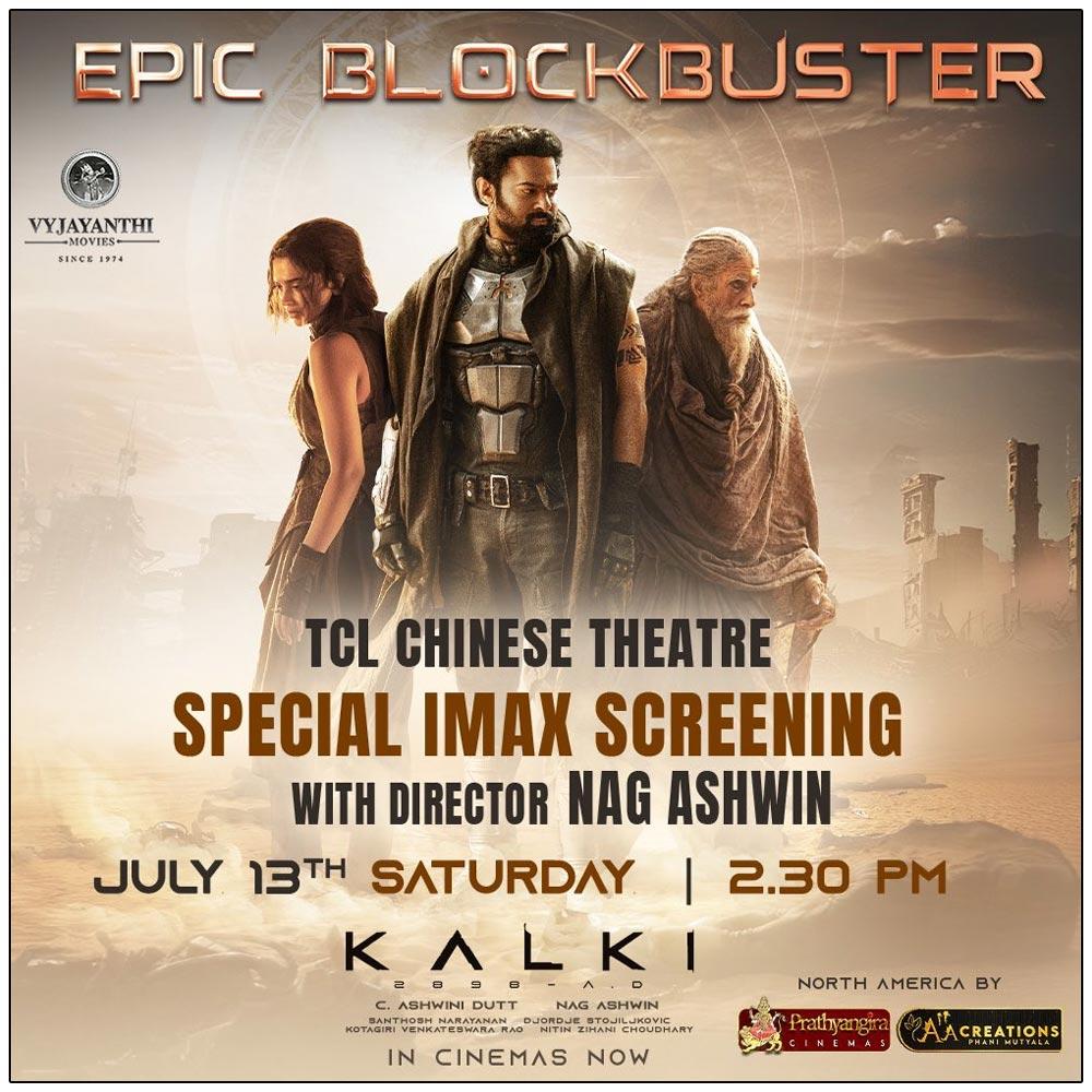 Nag Ashwin To Grace Kalki US Special Screening