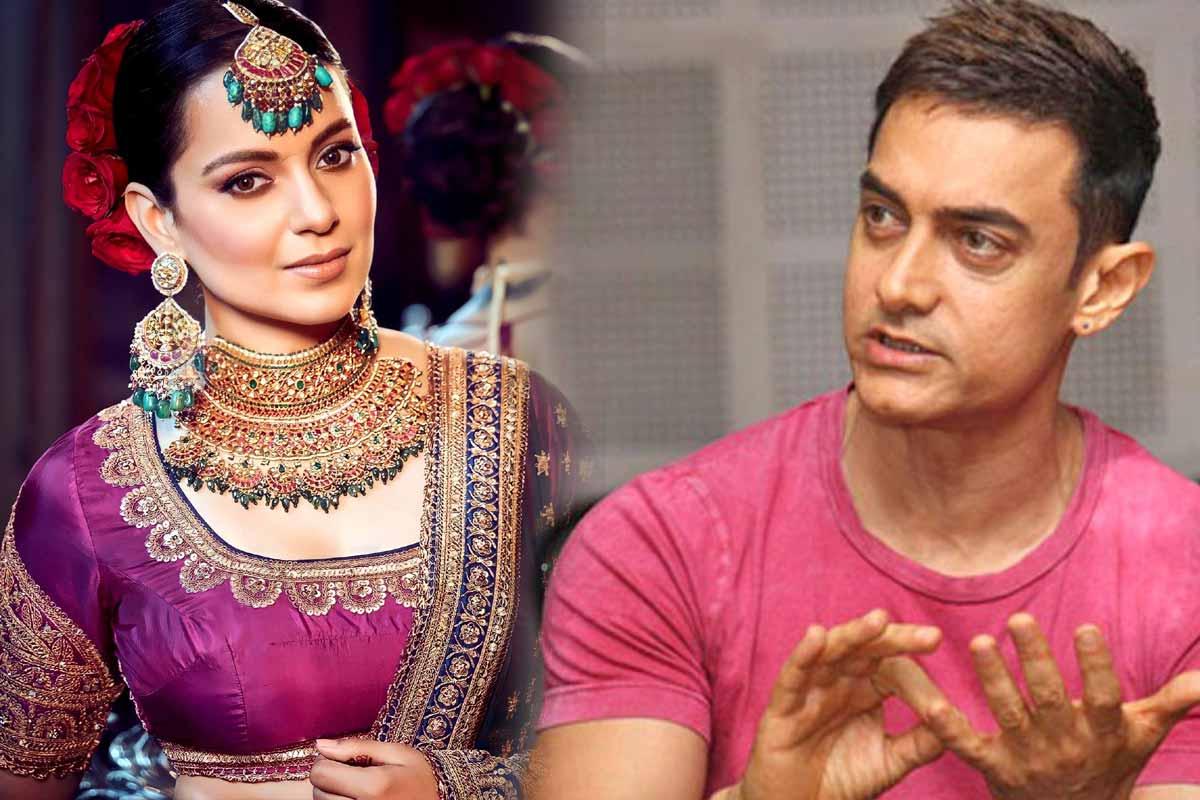 Aamir Khan faces Kangana music
