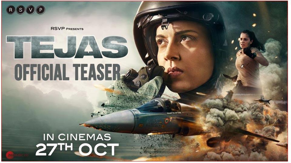 Kangana Ranaut Tejas Teaser Review
