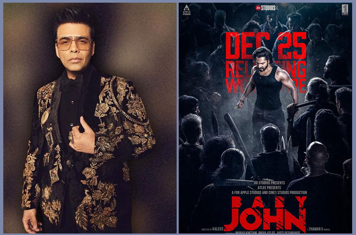 Karan Johar Raves About Varun Dhawan Baby John Teaser