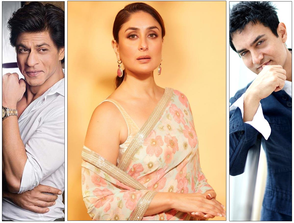 Kareena on Shah Rukh Khan and Aamir Khan